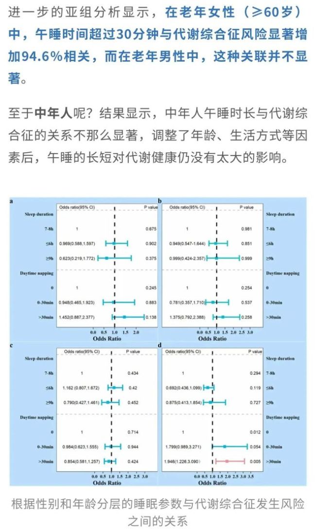 午睡还需注意频次和时长？速看攻略